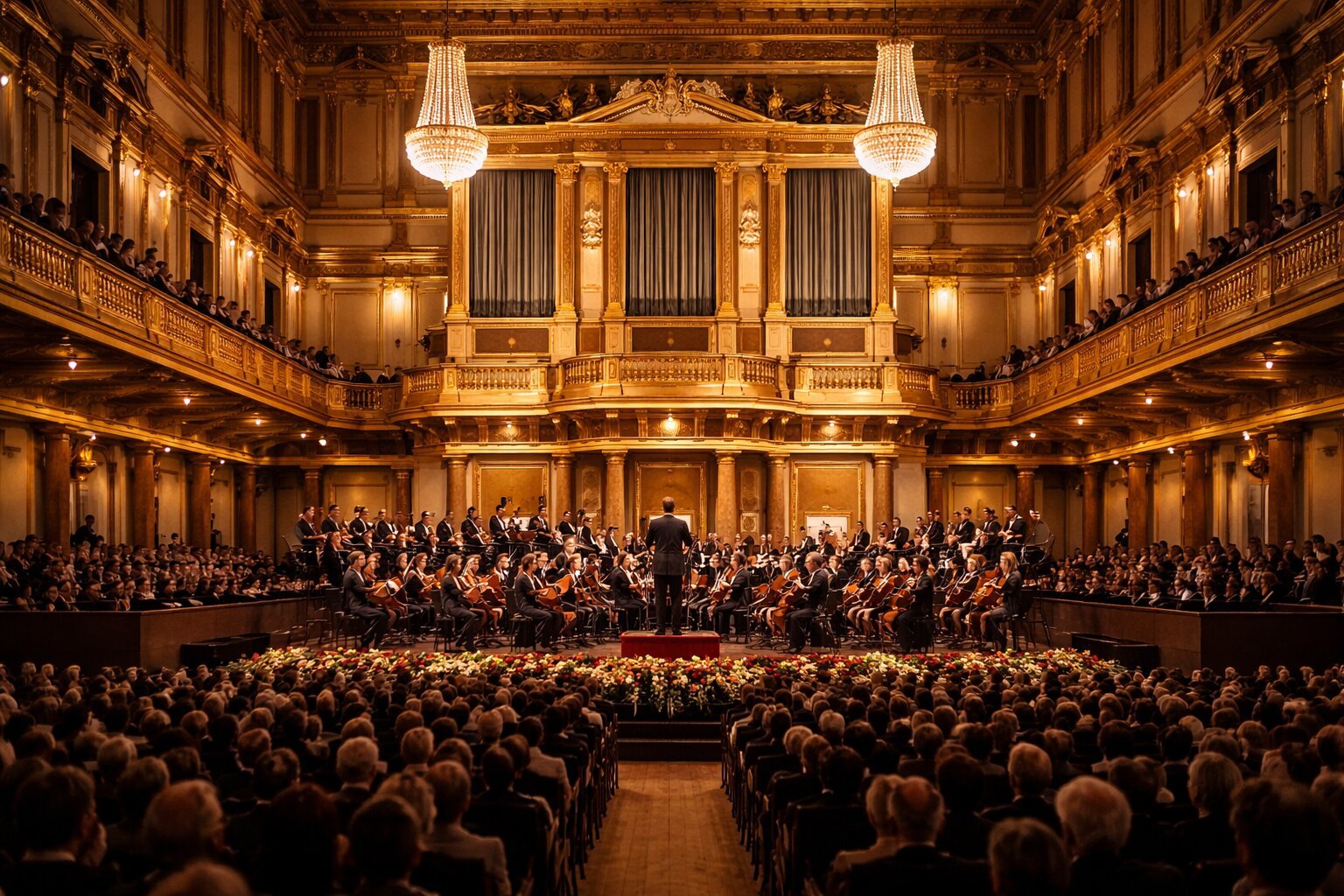 An elegant concert at the Musikverein - Church Concerts